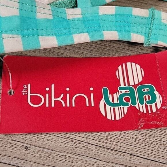 The Bikini Lab Gingham Swim Top Sz M - Picture 8 of 10